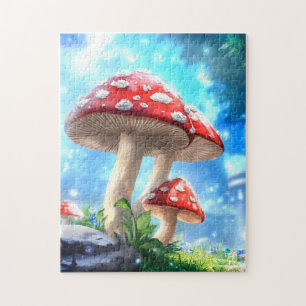 Mushroom Forest Jigsaw Puzzle