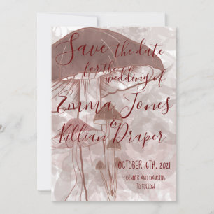 Mushroom Forest Save The Date