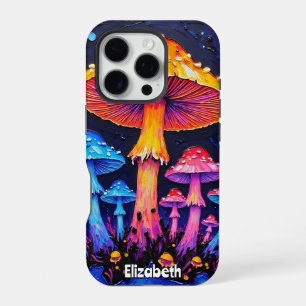 Mushroom Forest Symphony iPhone 16 Pro Case