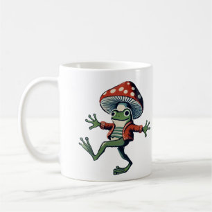 Mushroom Frog Coffee Mug