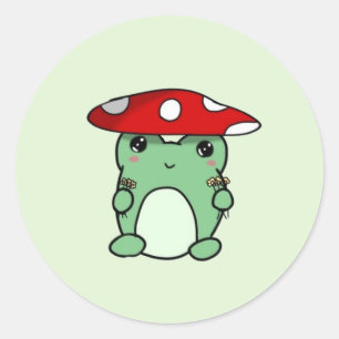 Mushroom Froggy Stickers