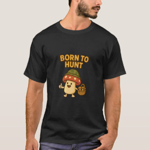 Mushroom Funghi Hunter Mycology Lover Cottagecore T-Shirt