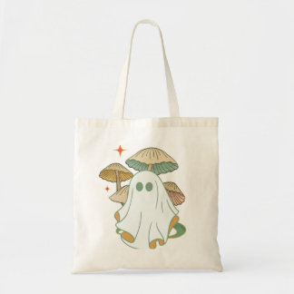 Mushroom Ghost Vintage  Tote Bag