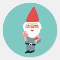 Mushroom Gnome Cute Colourful & Fun