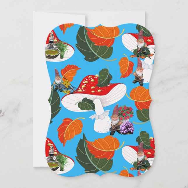 mushroom gnome invitation (Front)