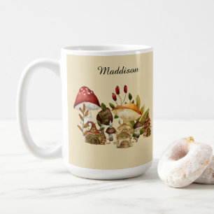 Mushroom Gnomes Enchantment Coffee Mug