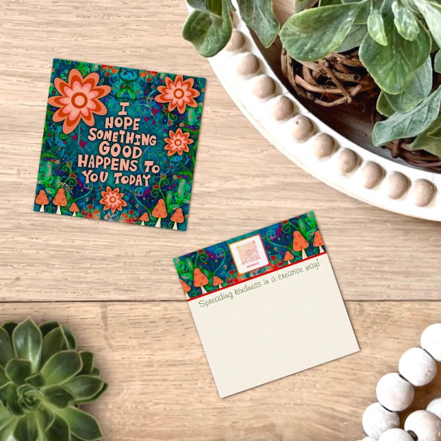 Mushroom Good Quote Kindness Card (Creator Uploaded)