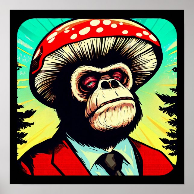 Mushroom Gorilla  Poster (Front)