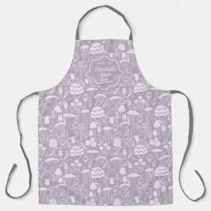 Mushroom Grey Cream Apron