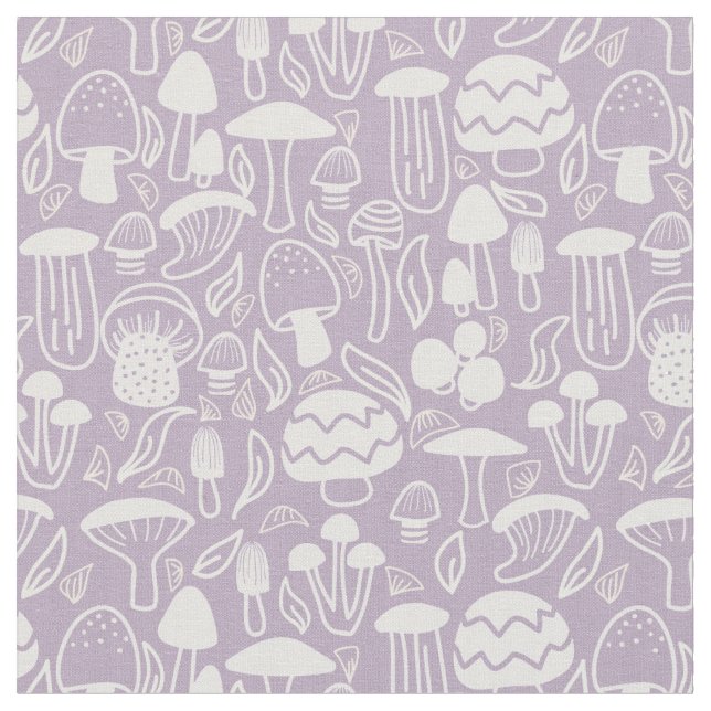 Mushroom Grey Cream Fabric (Close Up)