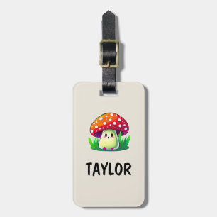 Mushroom Guardian Custom Colourful Bag Backpack Luggage Tag