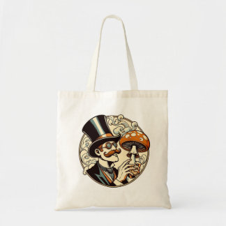 mushroom guy totebag tote bag