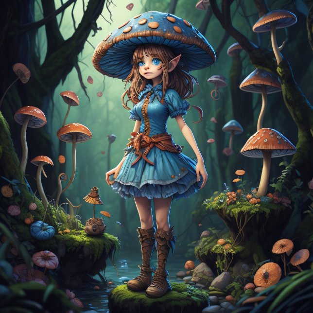 Mushroom Gypsy woman v4 Tissue paper (Creator Uploaded)