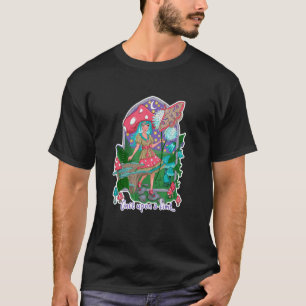 Mushroom Hat Fairy Girl Once Upon A Time Cottageco T-Shirt