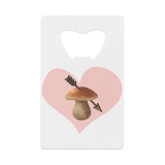 Mushroom Heart Design Print (Front)