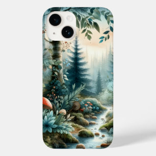 Mushroom Hollow Nature Forest Creek Case-Mate iPhone 14 Case