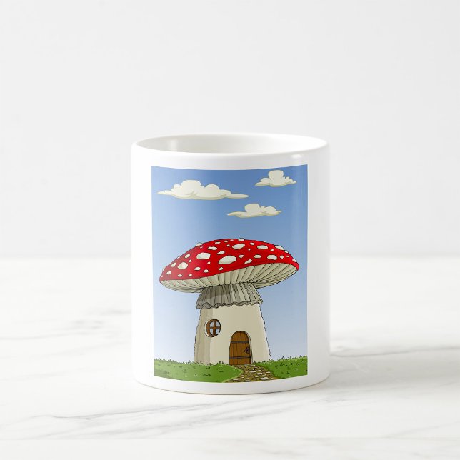 Mushroom House Coffee Mug (Creator Uploaded)