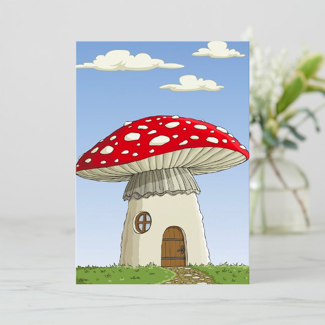 Mushroom House Invitation (Creator Uploaded)