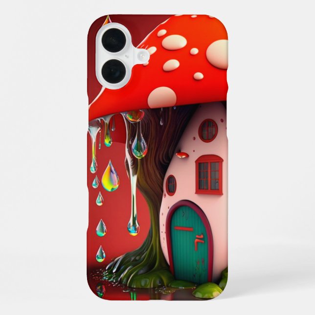 Mushroom House Phone Case (Back)