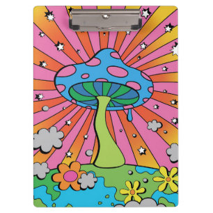 Mushroom Hunter Kidcore Mushroom Clipboard