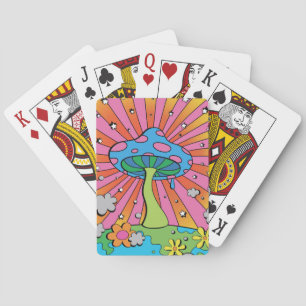 Mushroom Hunter Kidcore Mushroom Playing Cards