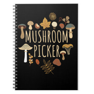Mushroom Hunter Mushrooms Picker Notebook