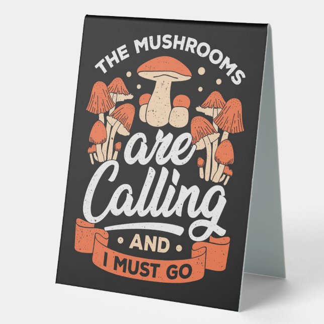 Mushroom Hunter The Mushrooms Are Calling (Front)