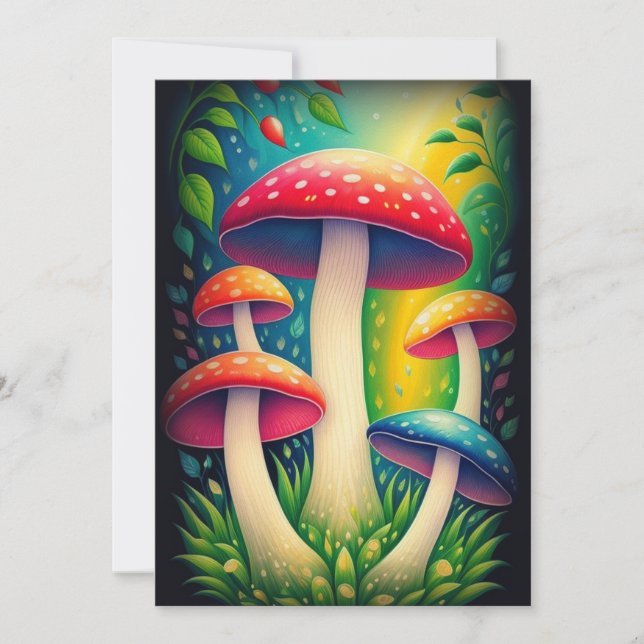 MUSHROOM INVITATION (Front)