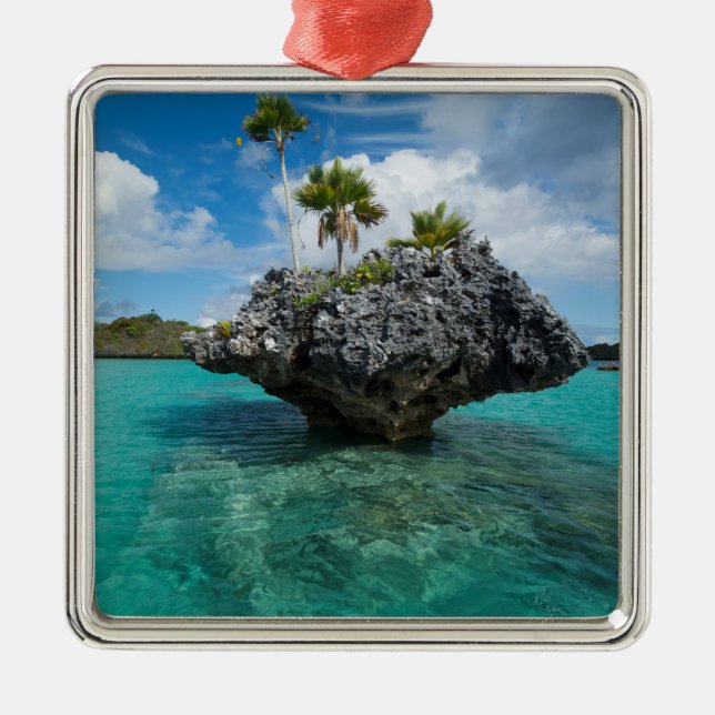 Mushroom Islets In Fiji Metal Ornament (Front)