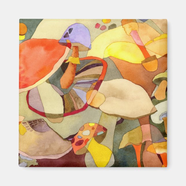Mushroom Land Magnet (Front)