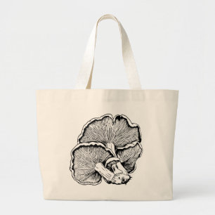 Mushroom  Large Tote Bag