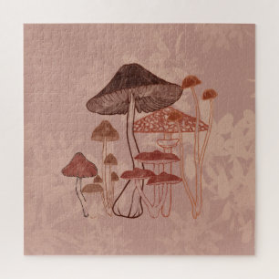 Mushroom Love  Jigsaw Puzzle