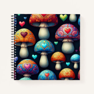 Mushroom Love Notebook