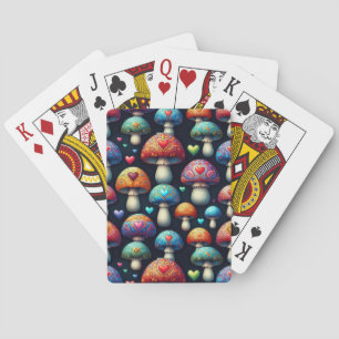 Mushroom Love Playing Cards