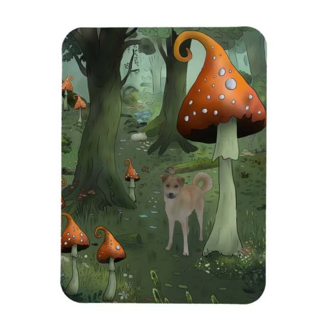 mushroom magnet (Vertical)