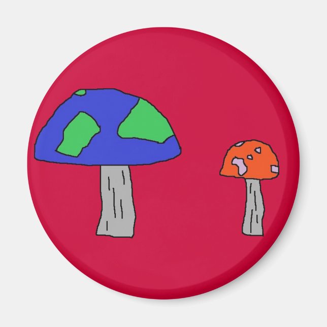 Mushroom magnet (Front)