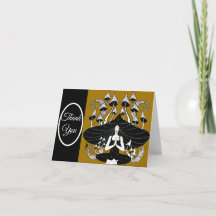 Mushroom Meditation Thank You Note Card