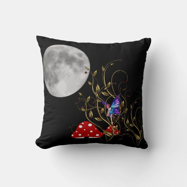 Mushroom Moon Light Cushion (Front)