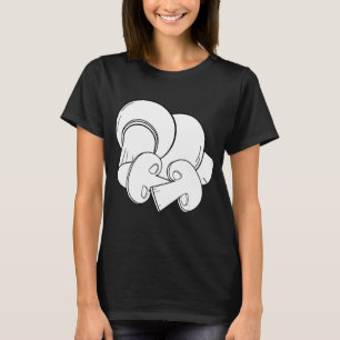 Mushroom Mycology Fungi Foraging Mushroom 3 T-Shirt