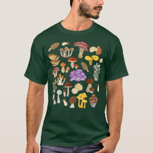 Mushroom Mycology Fungi Foraging Mushroom Whispere T-Shirt