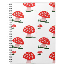 Mushroom Notebook 