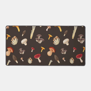 Mushroom pattern desk mat