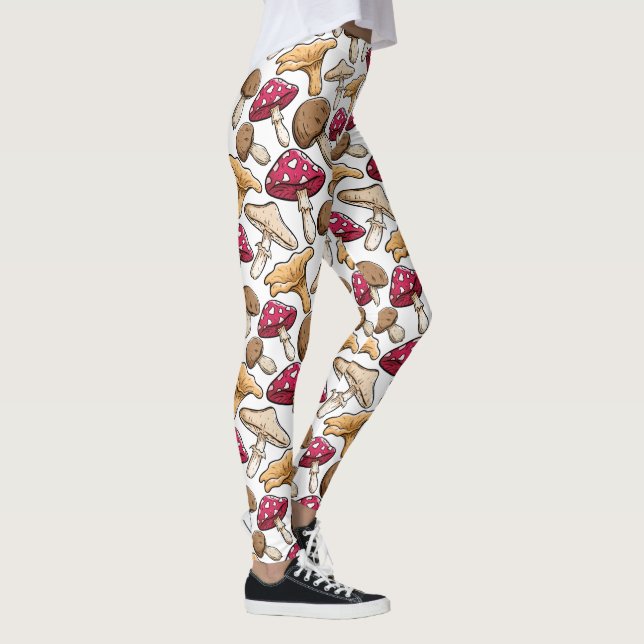 Mushroom Pattern leggings (Right)