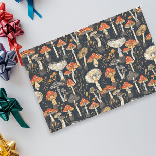 Mushroom Pattern Tissue Paper