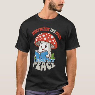 mushroom peace - bookkeeper T-Shirt