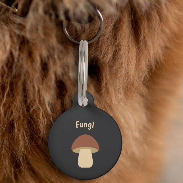Mushroom Pet Tag (Mushroom Pet Tag)