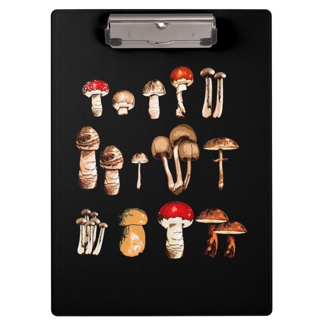 Mushroom Picker Life Clipboard (Front)
