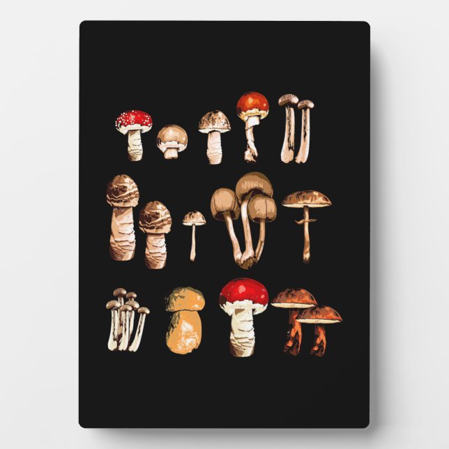 Mushroom Picker Life Plaque (Front)