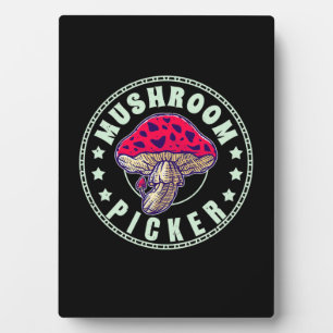Mushroom Picker Plaque