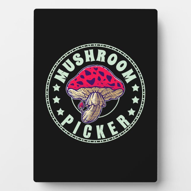 Mushroom Picker Plaque (Front)